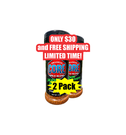 LAUNCH SPECIAL Week 2 - 2 PACK! - CORE Spices – The Ultimate All-Purpose Seasoning